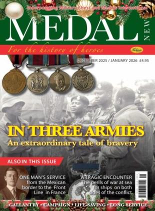 Medal News - December 2025 - January 2026