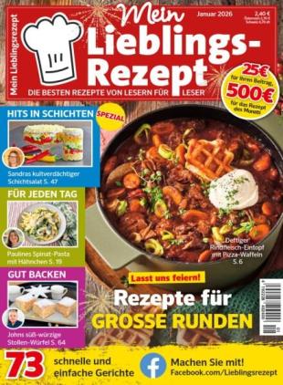 Mein Lieblingsrezept - Januar 2026