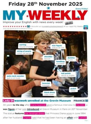 My Weekly fr - 28 Novembre 2025