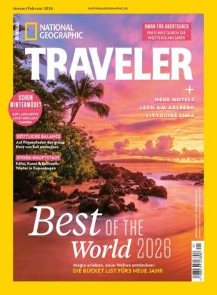National Geographic Traveler Germany - Januar-Februar 2026