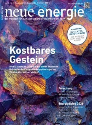 Neue Energie - Dezember 2025-Januar 2026
