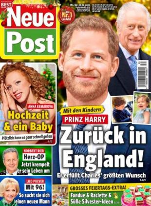 Neue Post - 23 Dezember 2025