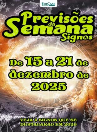 Previsoes da Semana - 15 Dezembro 2025