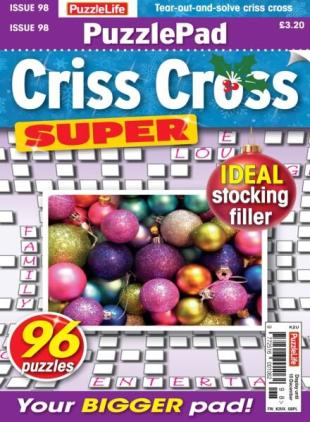 PuzzleLife PuzzlePad Criss Cross Super - Issue 98 2025