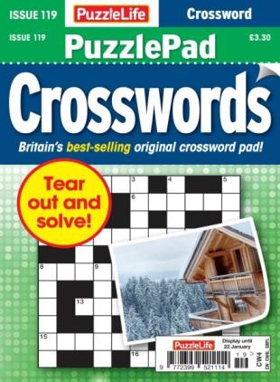 PuzzleLife PuzzlePad Crosswords - Issue 119 2025