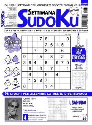 Settimana Sudoku - 5 Dicembre 2025