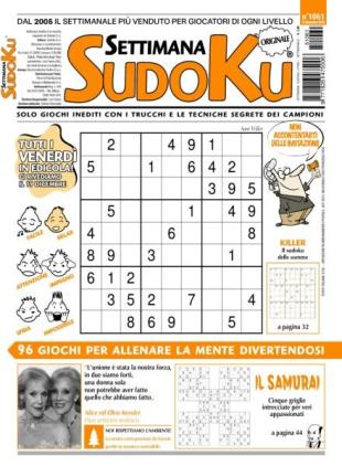 Settimana Sudoku N1061 - 12 Dicembre 2025