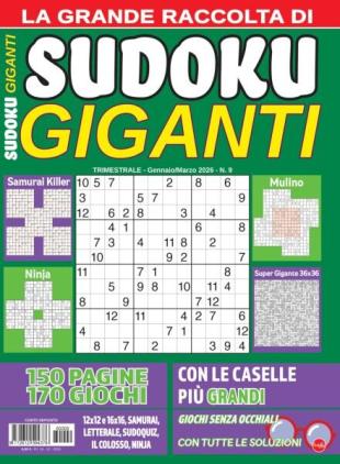 Sudoku Giganti - Gennaio-Marzo 2026