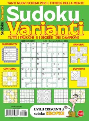 Sudoku Varianti - Gennaio-Febbraio 2026