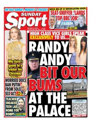 Sunday Sport - 16 November 2025