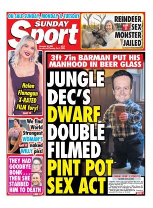 Sunday Sport - 30 November 2025