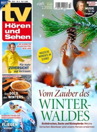 TV Horen und Sehen - 24 Dezember 2025