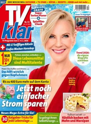TV Klar - 24 Dezember 2025