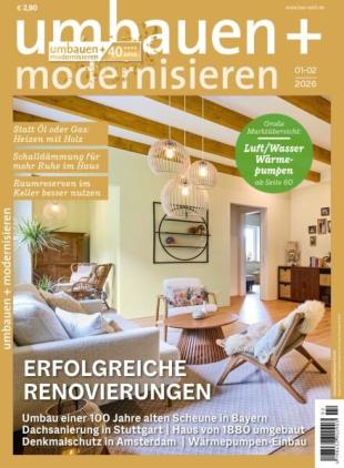 Umbauen + Modernisieren - Januar-Februar 2026