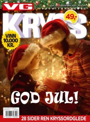 VG Kryssord - 15 Desember 2025