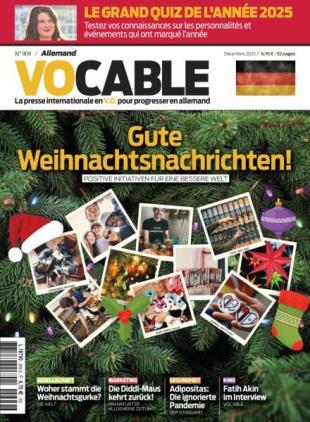 Vocable Allemand - Decembre 2025