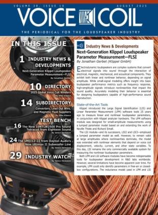 Voice Coil Magazine - August 2025