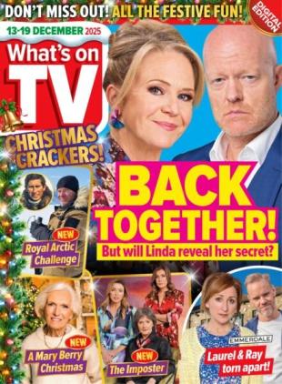 What's on TV - 13 December 2025