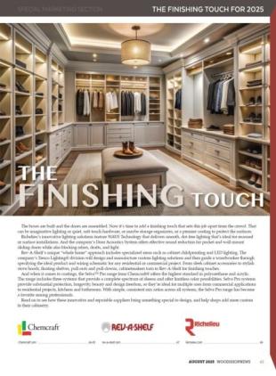 Wood Shop News - The Finishing Touch 2025