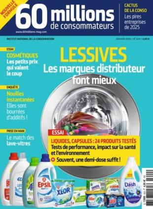 60 Millions de Consommateurs - Janvier 2026