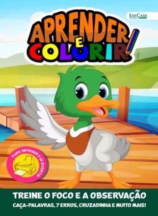 Aprender e Colorir - 1 Janeiro 2026