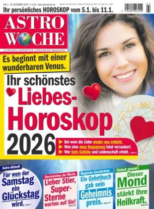 Astrowoche - 30 Dezember 2025