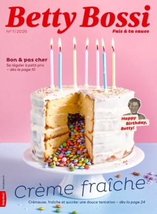 Betty Bossi edition francaise - Janvier 2026