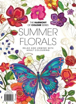 Colouring Book - Summer Florals 2026