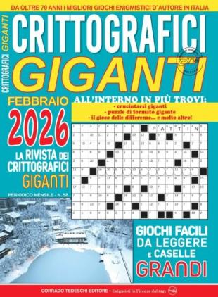 Crittografici Giganti - Febbraio 2026