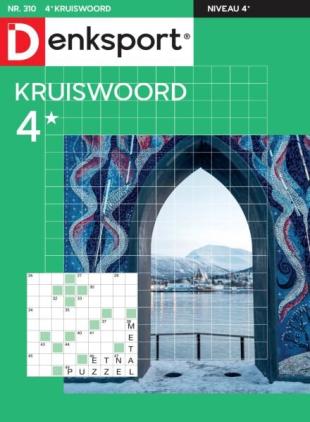 Denksport Kruiswoord 4 - 8 Januari 2026