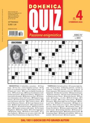 Domenica Quiz - 5 Febbraio 2026