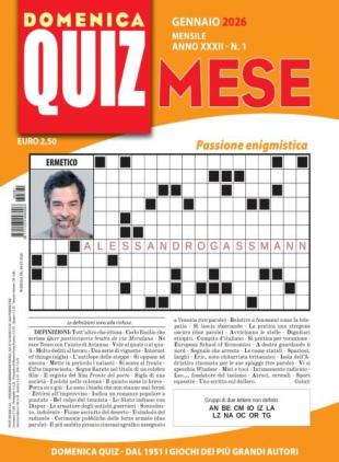 Domenica Quiz Mese - Gennaio 2026