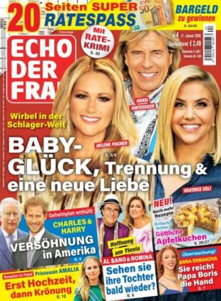 Echo der Frau - 21 Januar 2026
