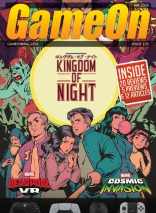 GameOn Magazine - Issue 195 January 2026