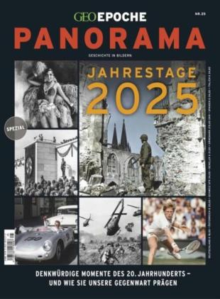 GEO Epoche Panorama - Jahrestage 2025