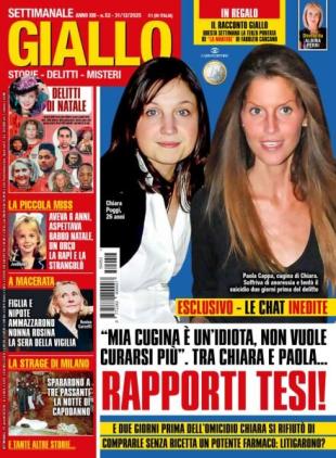 Giallo - 31 Dicembre 2025