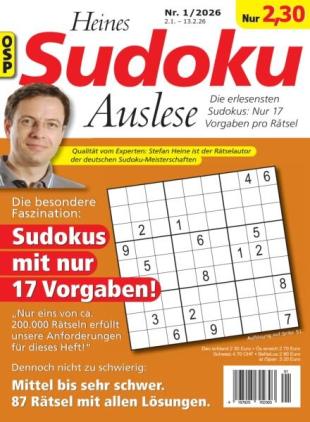 Heines Sudoku Auslese - Nr 1 2026