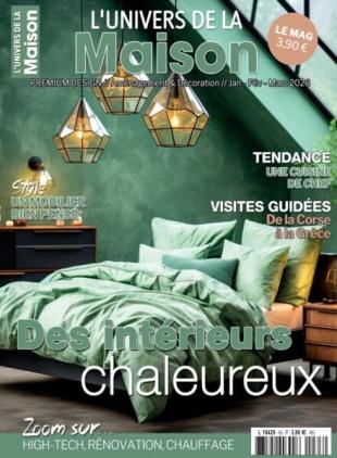 L'Univers de la Maison - Janvier-Mars 2026