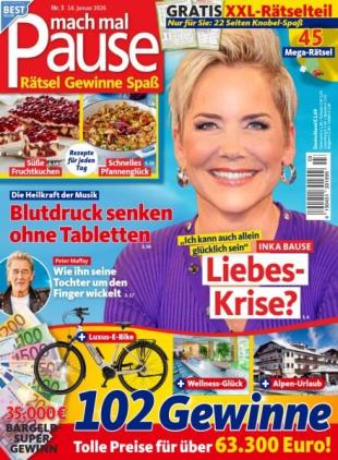 Mach mal Pause - 14 Januar 2026