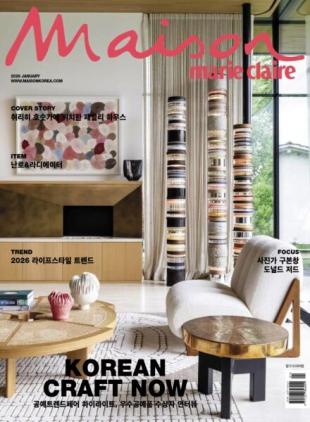 Marie Claire Maison Korea - January 2026
