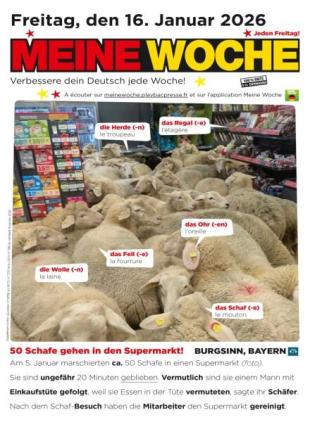 Meine Woche - 15 Januar 2026