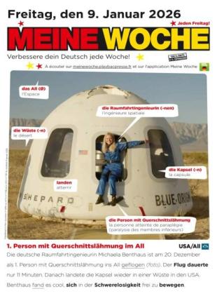 Meine Woche - 8 Januar 2026