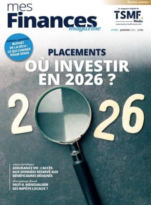 Mes Finances Magazine - Janvier 2026