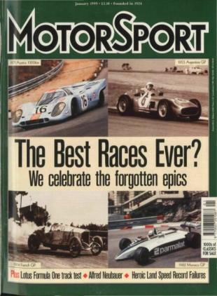 Motor Sport Magazine - January 1999