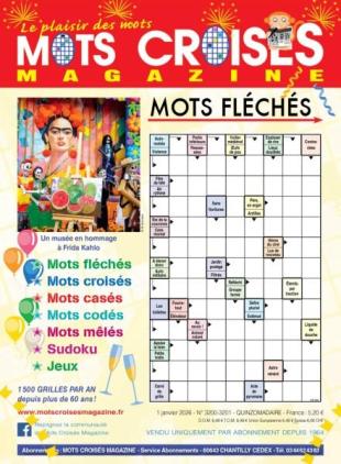 Mots Croises Magazine - 1 Janvier 2026