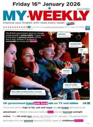 My Weekly fr - 16 Janvier 2026