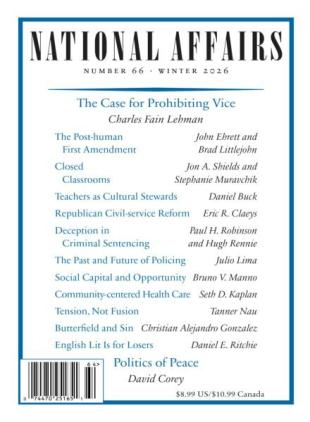 National Affairs - Winter 2026