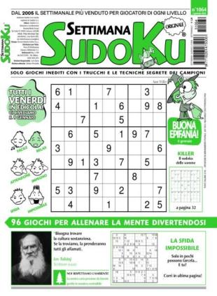 Settimana Sudoku - 2 Gennaio 2026