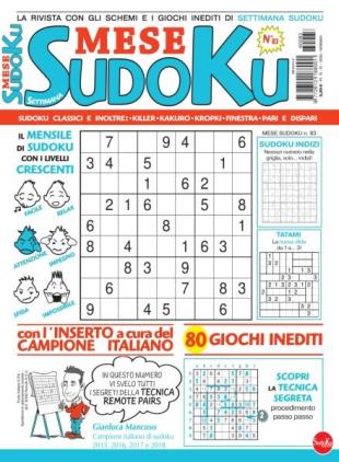 Settimana Sudoku Mese - Gennaio 2026