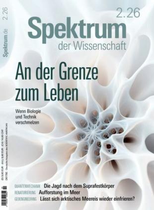 Spektrum der Wissenschaft - Februar 2026